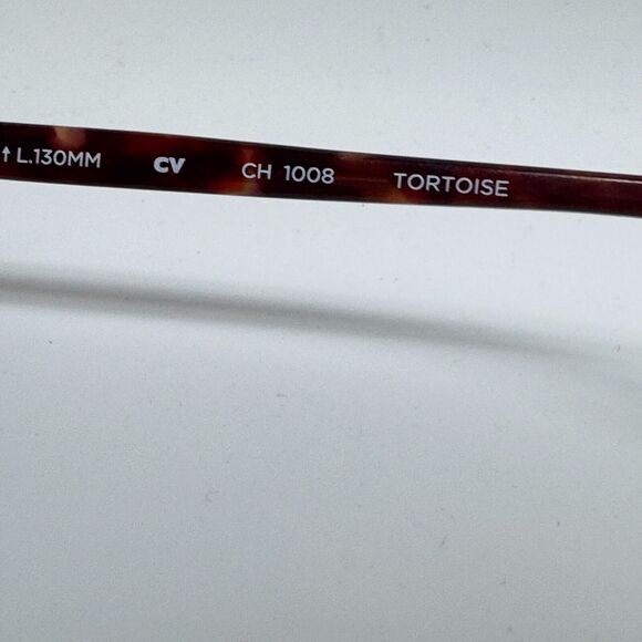 Cole Haan CH 1008 Eyeglasses Eggplant Tortoise 51-16-135 H15261 - Picture 8 of 9
